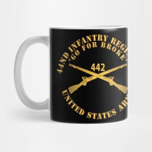 442nd Infantry Regiment - Go For Broke w Br X 300 Mug